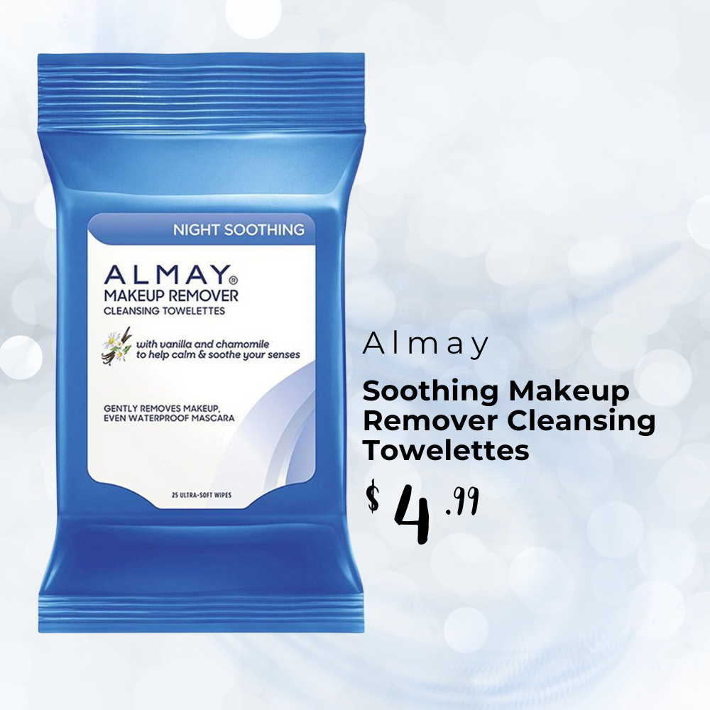 Almay Soothing Makeup Remover Cleansing Towelettes from BuyMeBeauty