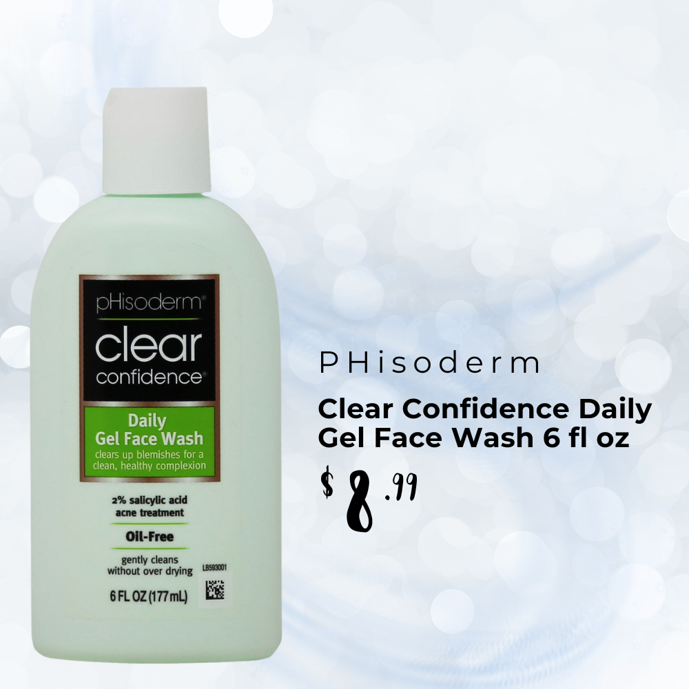 PHisoderm Clear Confidence Daily Gel Face Wash 6 fl oz from BuyMeBeauty